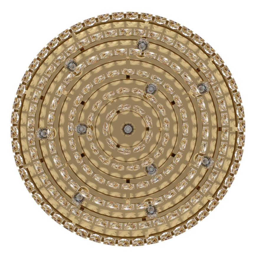 Eglo - Ceiling light 11xE14/40W/230V golden