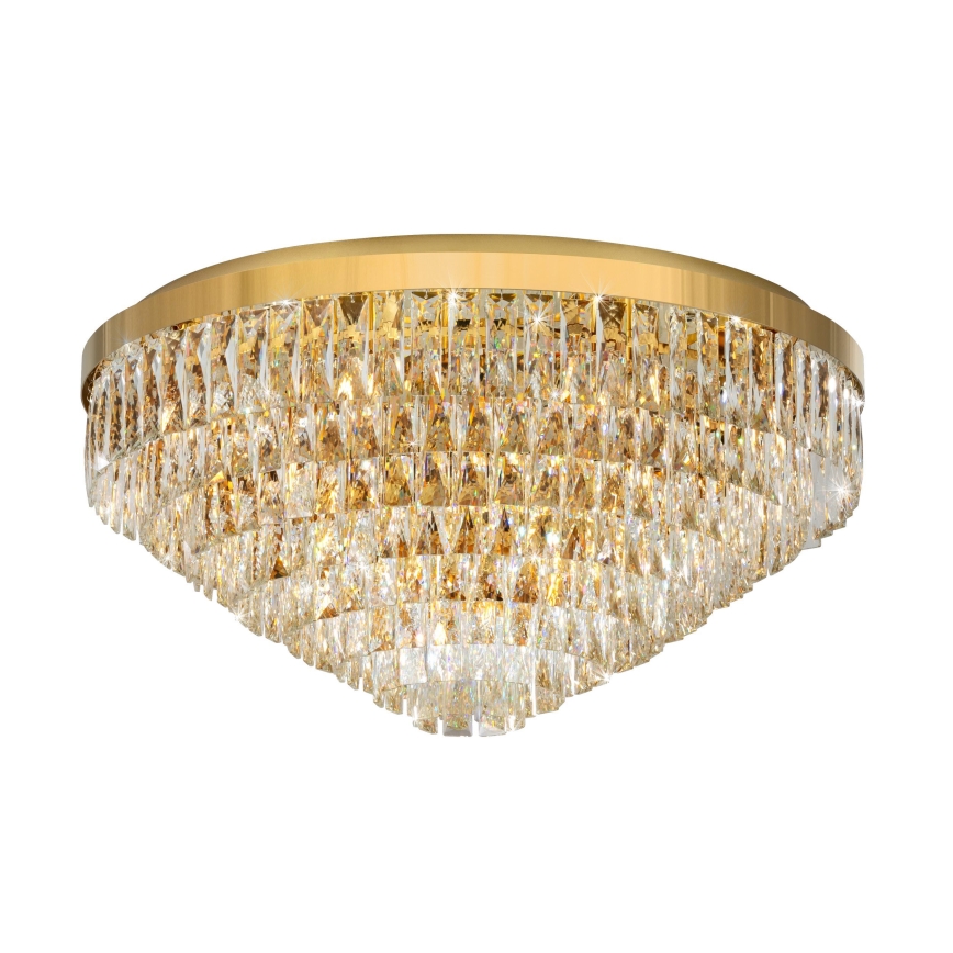 Eglo - Ceiling light 16xE14/40W/230V golden
