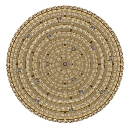 Eglo - Ceiling light 16xE14/40W/230V golden