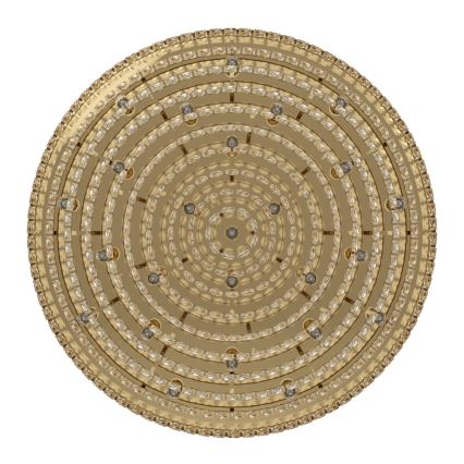 Eglo - Ceiling light 25xE14/40W/230V golden