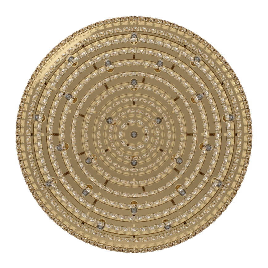 Eglo - Ceiling light 25xE14/40W/230V golden