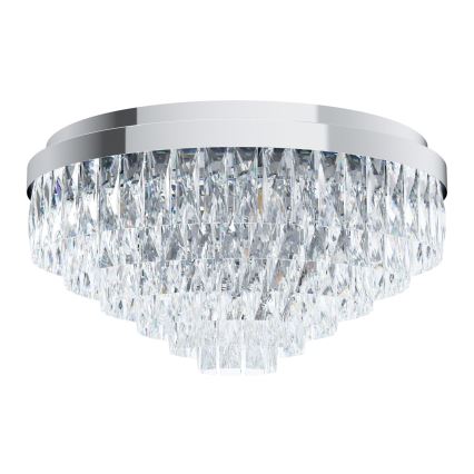 Eglo - Ceiling light 11xE14/40W/230V shiny chrome