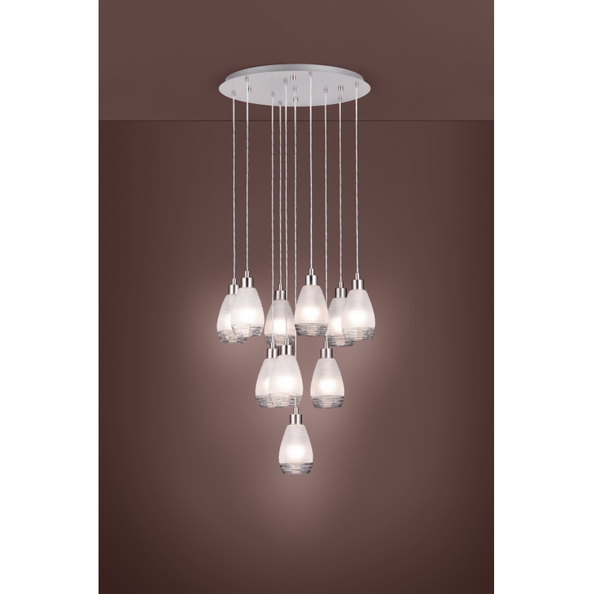 Eglo - Chandelier on a string 10xE27/60W/230V