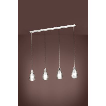Eglo - Chandelier on a string 4xE27/60W/230V