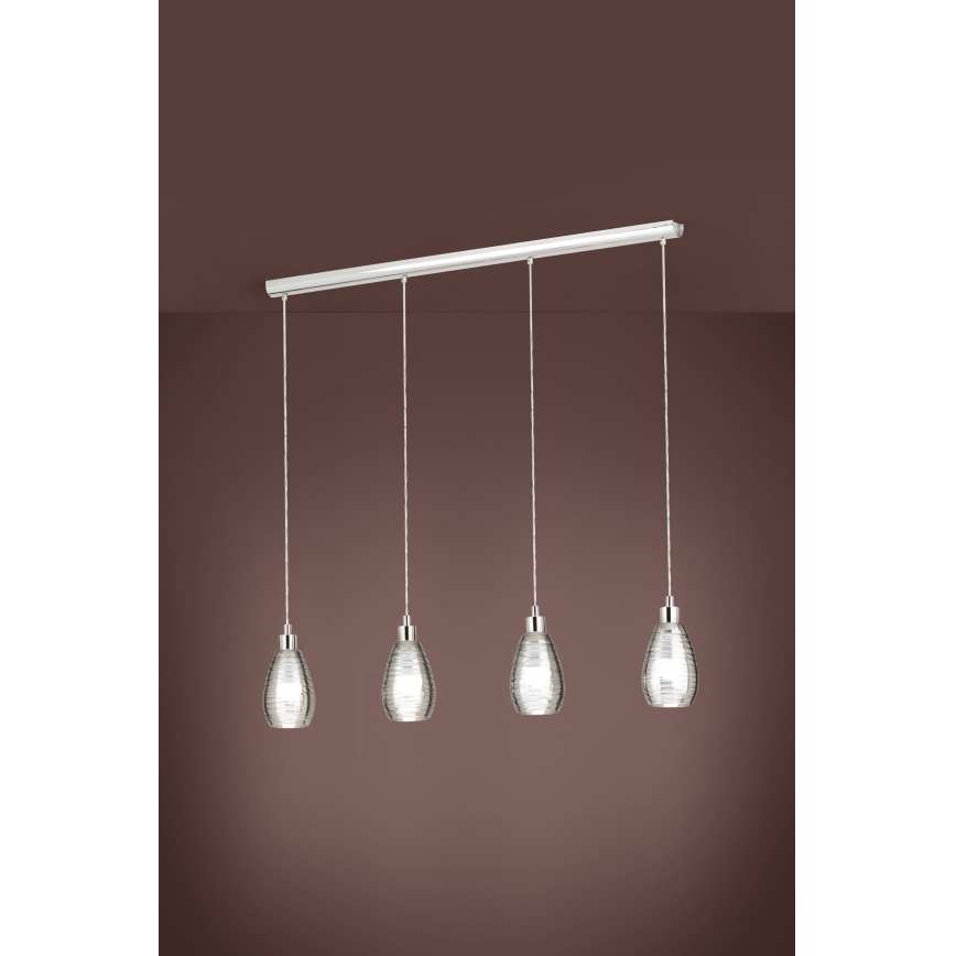 Eglo - Chandelier on a string 4xE27/60W/230V