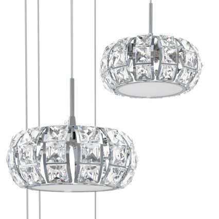 Eglo - LED Dimmable chandelier on a string 17xLED/4,5W/230V