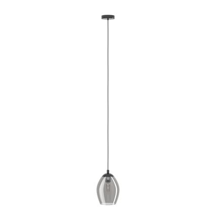 Eglo - Chandelier on a string 1xE27/60W/230V smoky