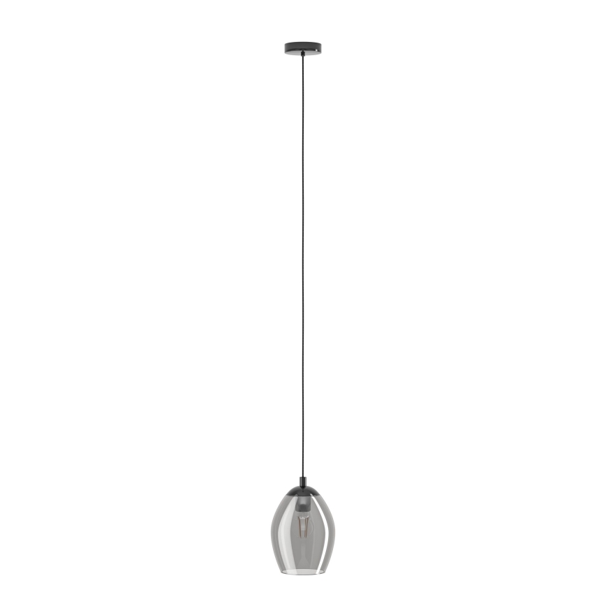 Eglo - Chandelier on a string 1xE27/60W/230V smoky