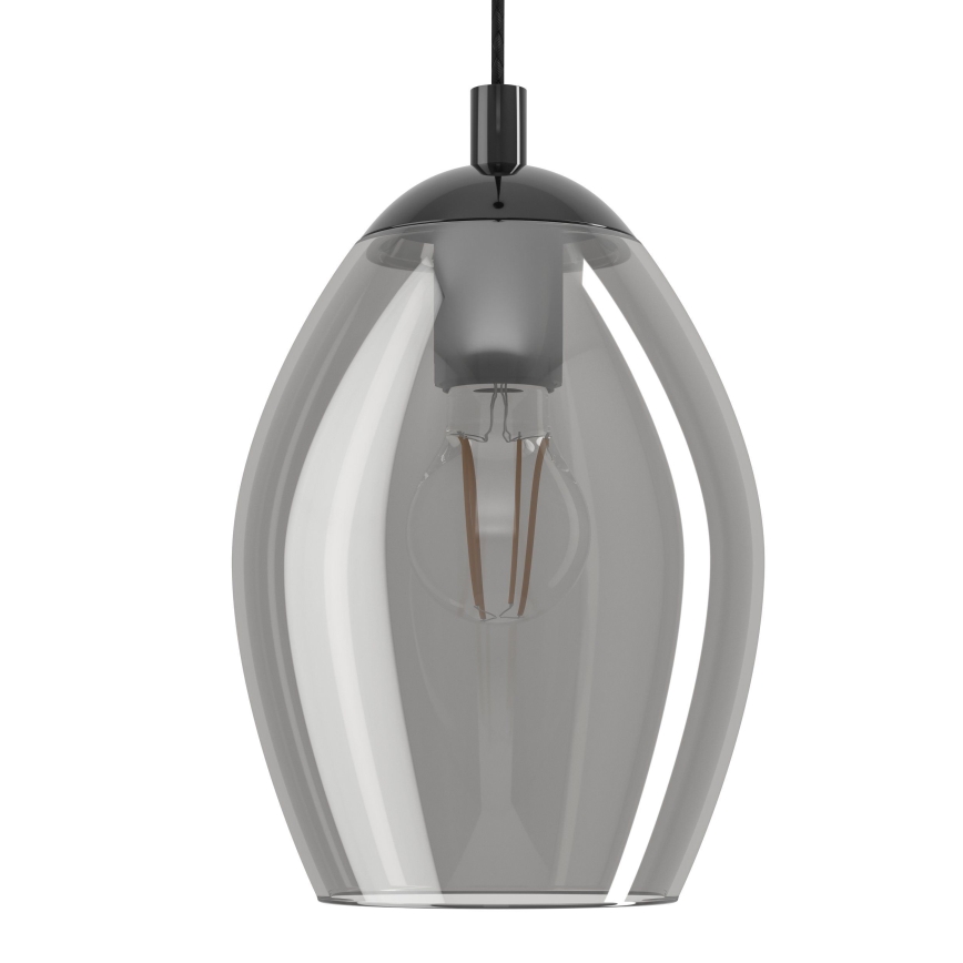 Eglo - Chandelier on a string 5xE27/60W/230V smoky
