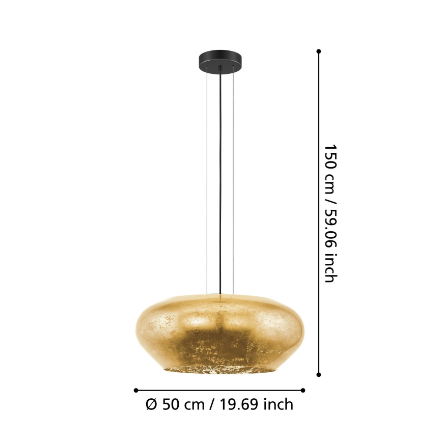 Eglo - Chandelier on a string 3xE27/20W/230V