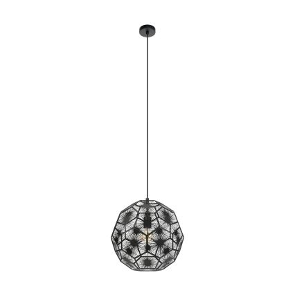 Eglo - Chandelier on a string 1xE27/60W/230V d. 41 cm black