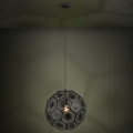 Eglo 39619 - Chandelier on a string 1xE27/60W/230V d. 50 cm black