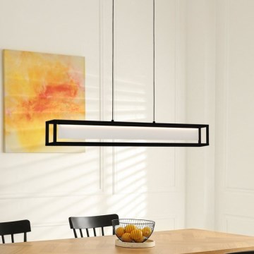 Eglo 39629 - GUALAJO LED Dimmable Cable-Suspended Pendant Light LED/27W/230V Black