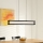 Eglo 39629 - GUALAJO LED Dimmable Cable-Suspended Pendant Light LED/27W/230V Black