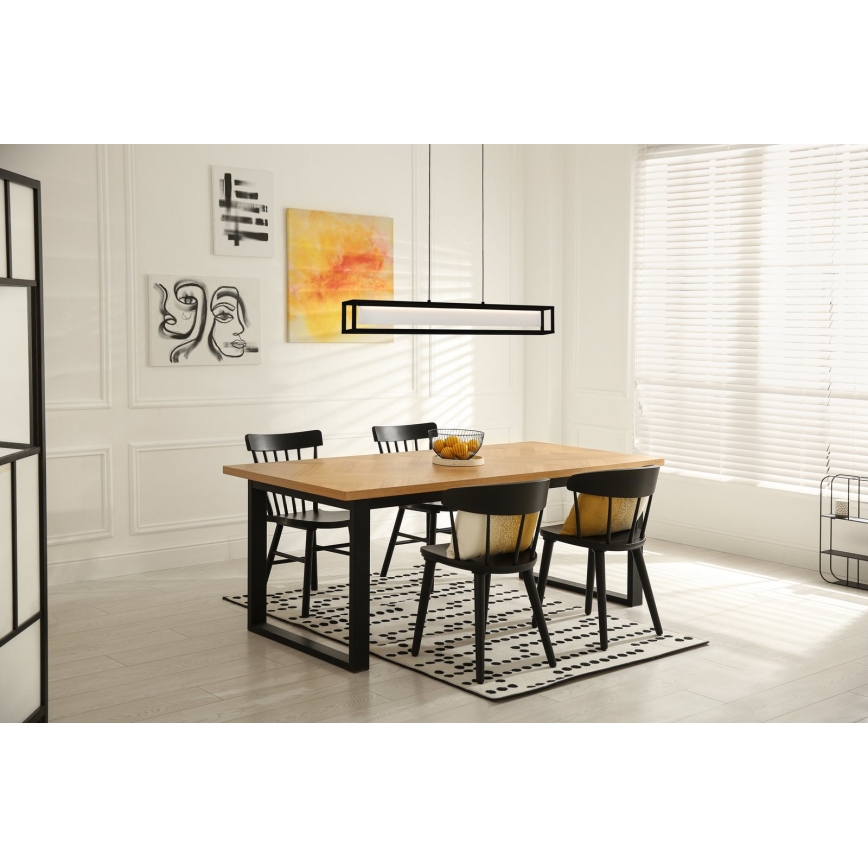 Eglo 39629 - GUALAJO LED Dimmable Cable-Suspended Pendant Light LED/27W/230V Black