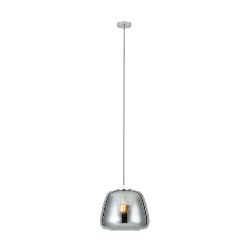 Eglo - Chandelier on a string 1xE27/40W/230V d. 35 cm smoky