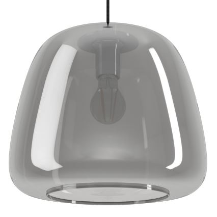 Eglo - Chandelier on a string 1xE27/40W/230V d. 35 cm smoky