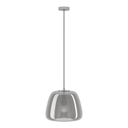 Eglo - Chandelier on a string 1xE27/40W/230V d. 35 cm smoky