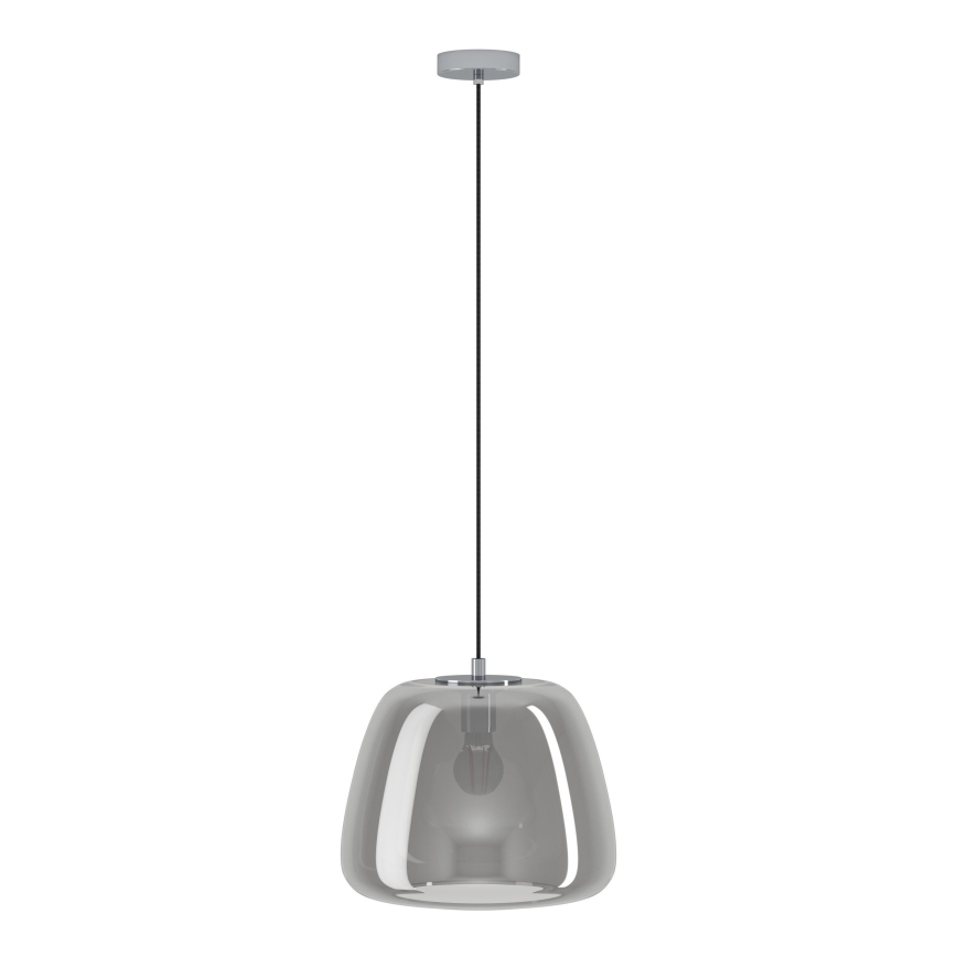 Eglo - Chandelier on a string 1xE27/40W/230V d. 35 cm smoky