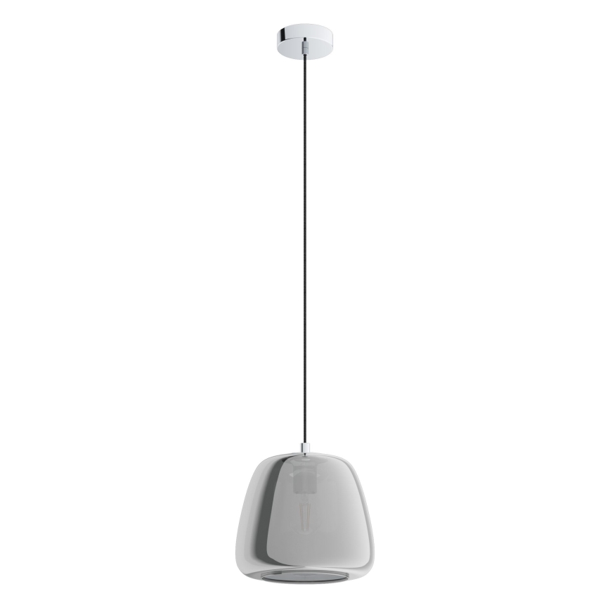 Eglo - Chandelier on a string 1xE27/40W/230V d. 26 cm smoky