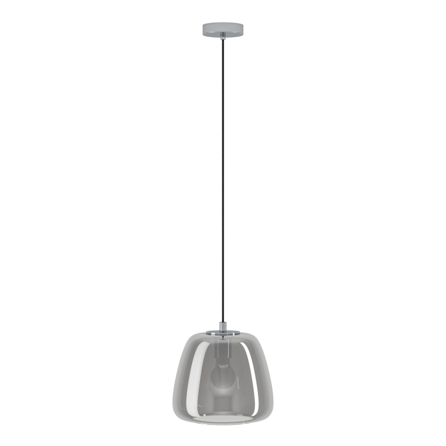 Eglo - Chandelier on a string 1xE27/40W/230V d. 26 cm smoky