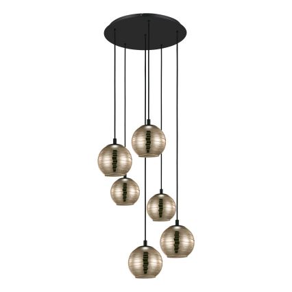 Eglo - Chandelier on a string 6xE27/40W/230V