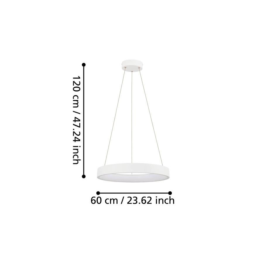Eglo - LED Dimmable chandelier on a string LED/34W/230V