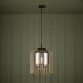 Eglo 39695 - CAMINATA cable pendant light 1xE27/40W/230V black/gold