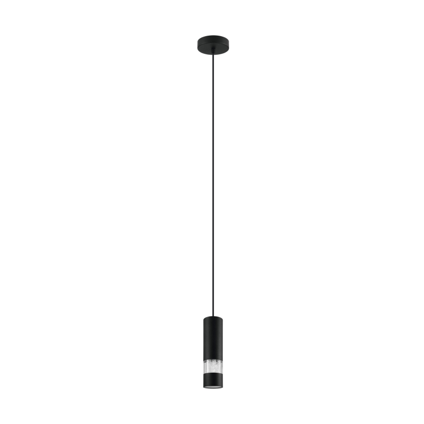 Eglo - LED Chandelier on a string 1xGU10/4,6W/230V black