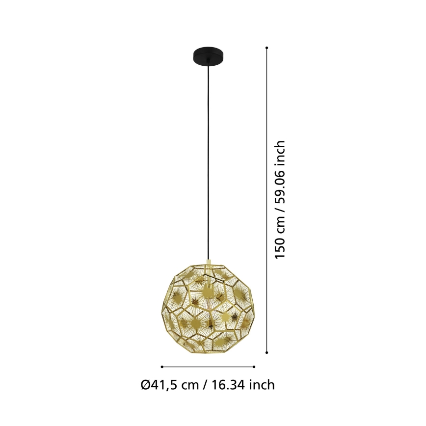 Eglo - Chandelier on a string 1xE27/60W/230V d. 41 cm