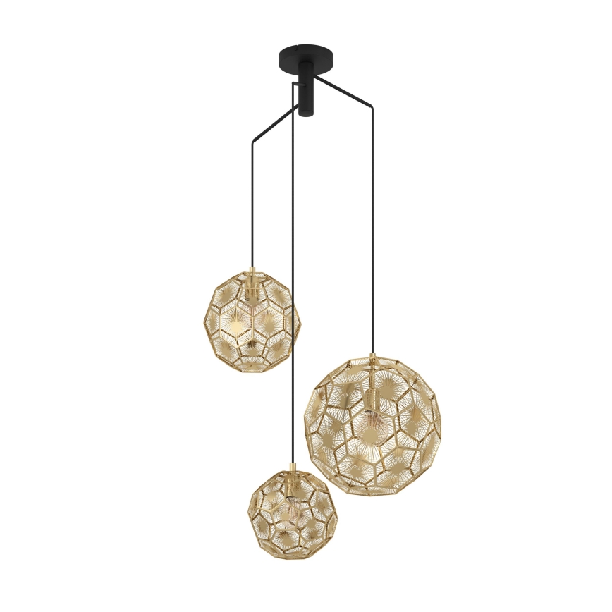 Eglo - Chandelier on a string 3xE27/60W/230V