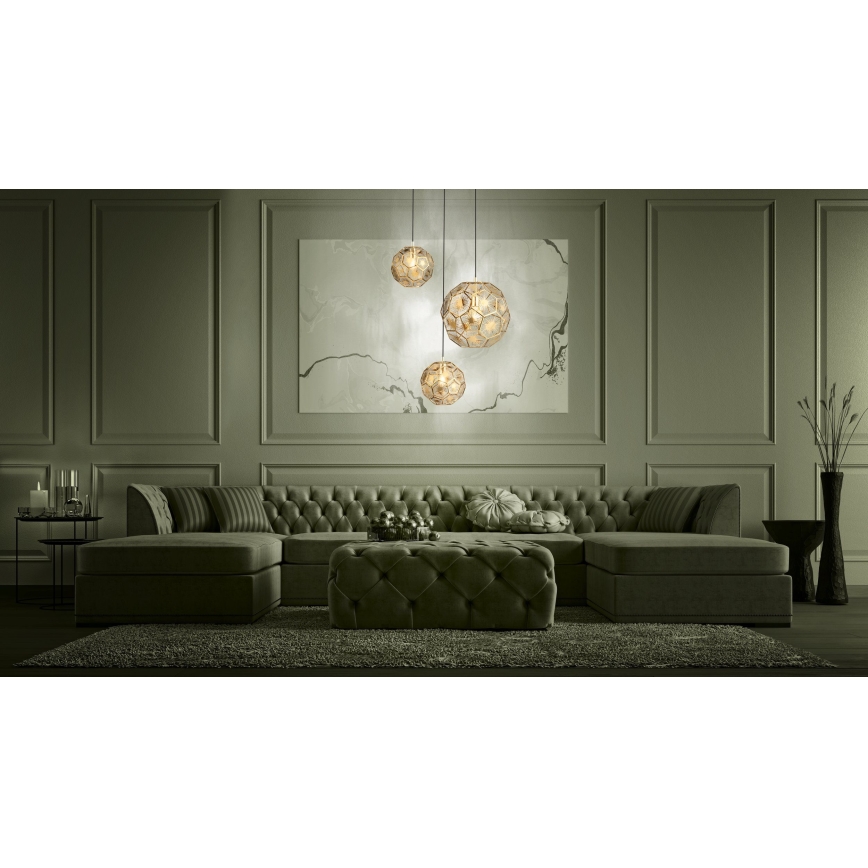 Eglo - Chandelier on a string 3xE27/60W/230V