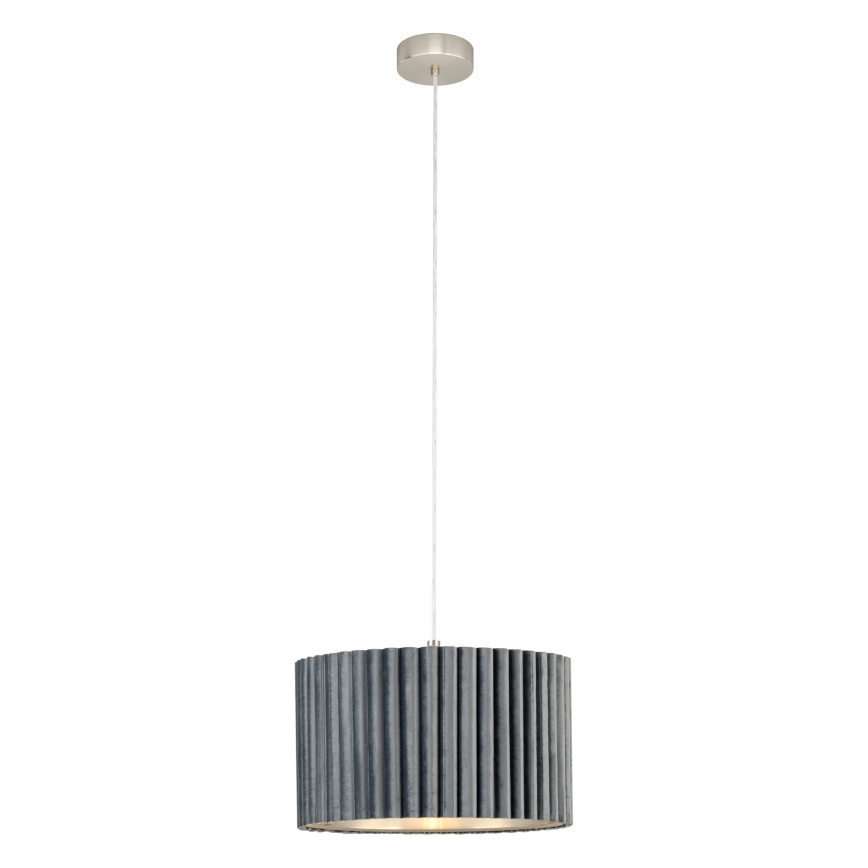 Eglo - Chandelier on a string 1xE27/40W/230V grey