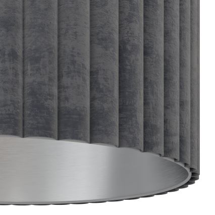 Eglo - Chandelier on a string 1xE27/40W/230V grey