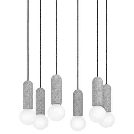 Eglo - Chandelier on a string 6xE27/40W/230V spider