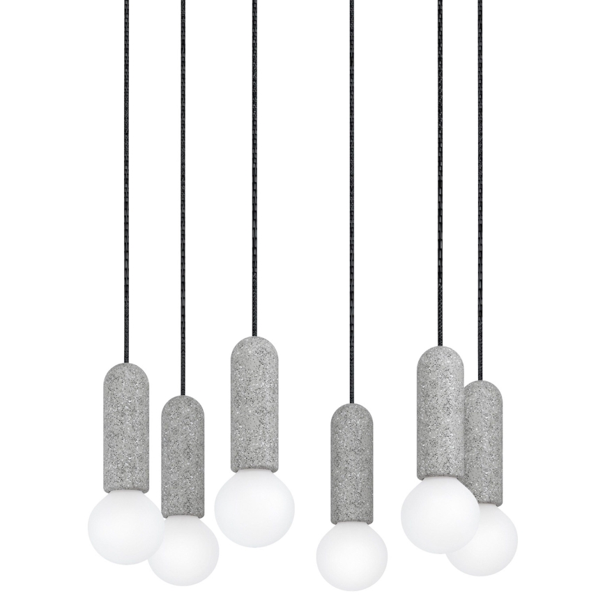 Eglo - Chandelier on a string 6xE27/40W/230V spider