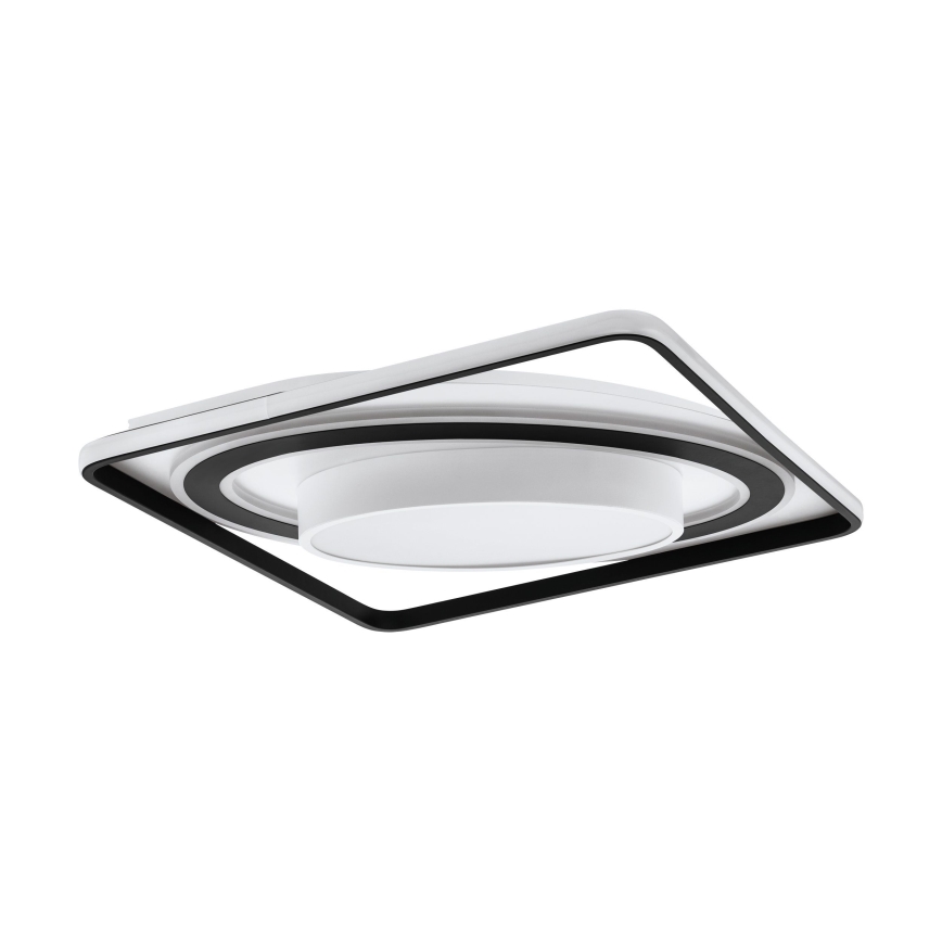 Eglo - LED Dimmable ceiling light LED/21,5W/230V + LED/10,5W + LED/3W 3000-6500K black + remote control