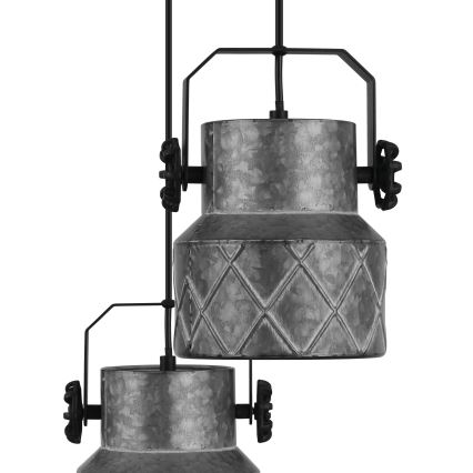 Eglo 39856 - HILCOTT flush-mount chandelier 5xE27/40W/230V