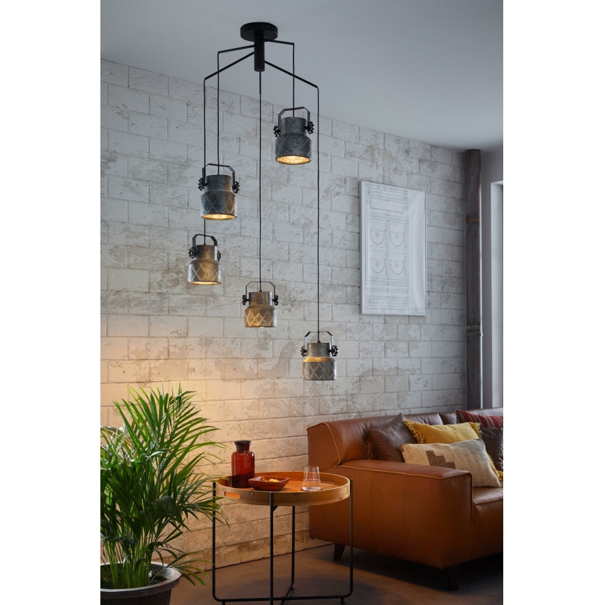 Eglo - Surface-mounted chandelier 5xE27/40W/230V