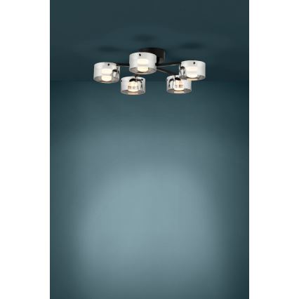 Eglo - LED Dimmable surface-mounted chandelier 5xLED/5,4W/230V