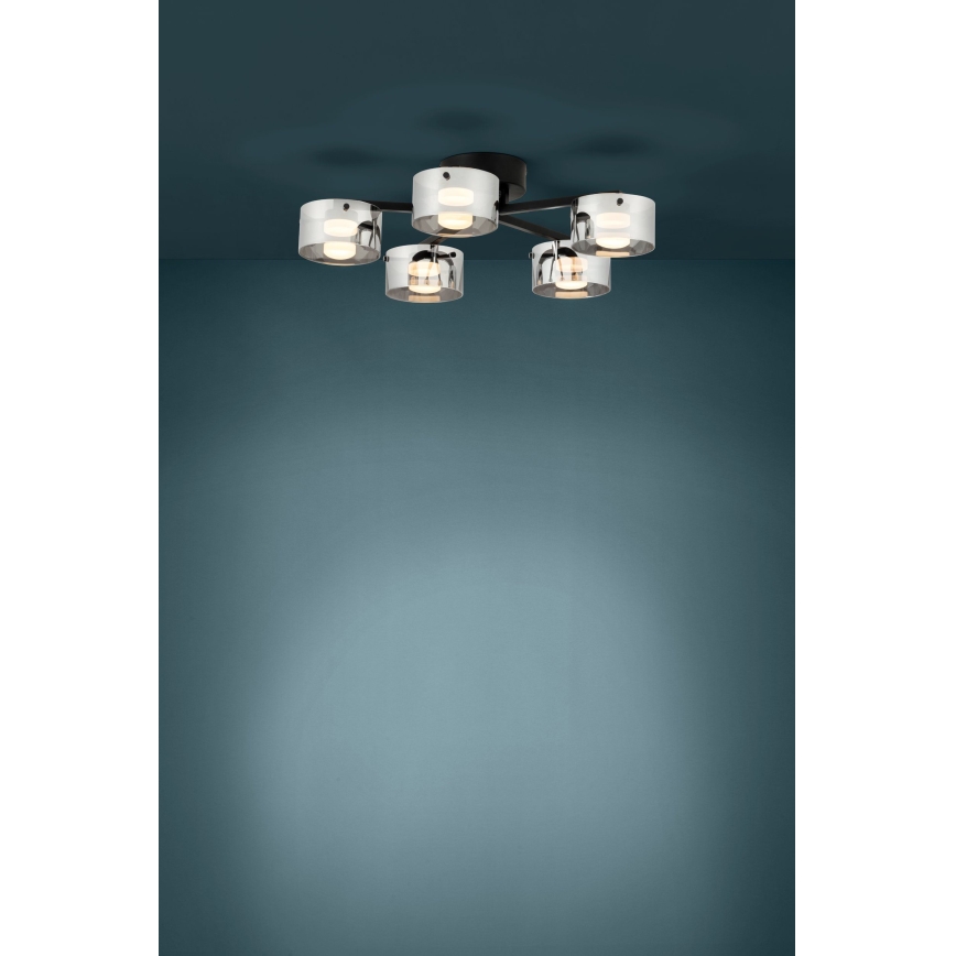 Eglo - LED Dimmable surface-mounted chandelier 5xLED/5,4W/230V