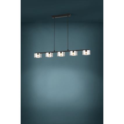 Eglo - LED Dimmable chandelier on a string 5xLED/5,4W/230V