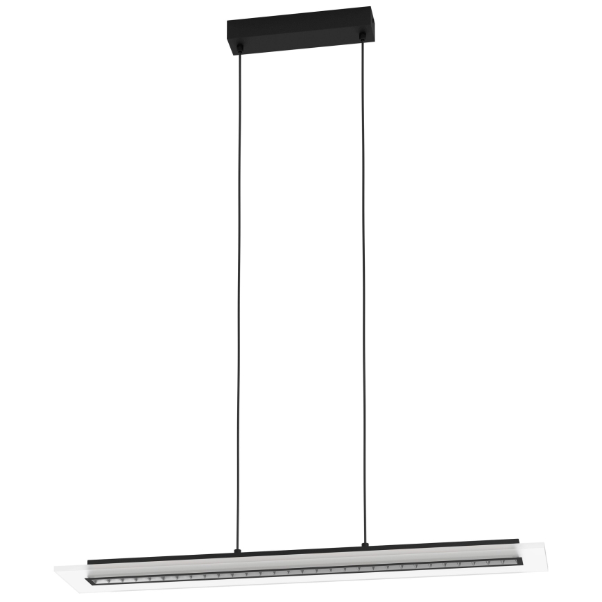 Eglo - LED Dimmable chandelier on a string LED/57,5W/230V 3000K black + remote control