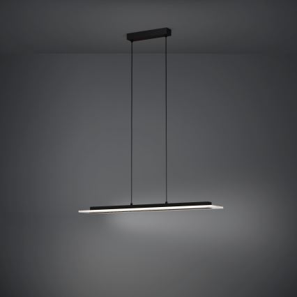 Eglo - LED Dimmable chandelier on a string LED/57,5W/230V 3000K black + remote control