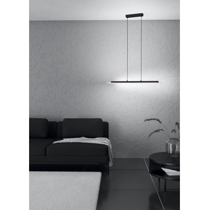 Eglo - LED Dimmable chandelier on a string LED/57,5W/230V 3000K black + remote control