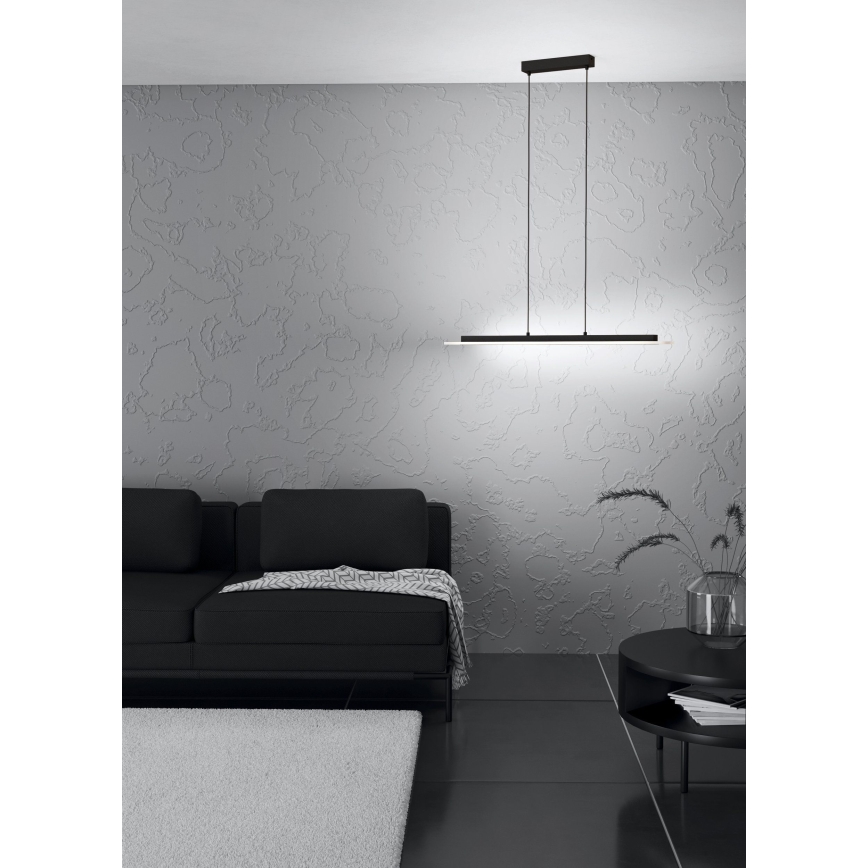 Eglo - LED Dimmable chandelier on a string LED/57,5W/230V 3000K black + remote control
