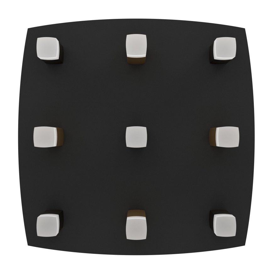 Eglo - LED Dimmable ceiling light 9xLED/3,1W/230V 3000K anthracite/gold