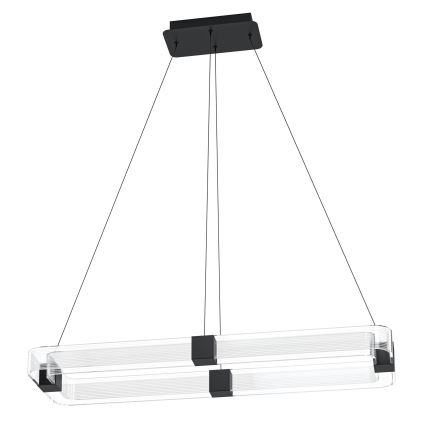 Eglo - LED Dimmable chandelier on a string LED/39,2W/230V 3000K black