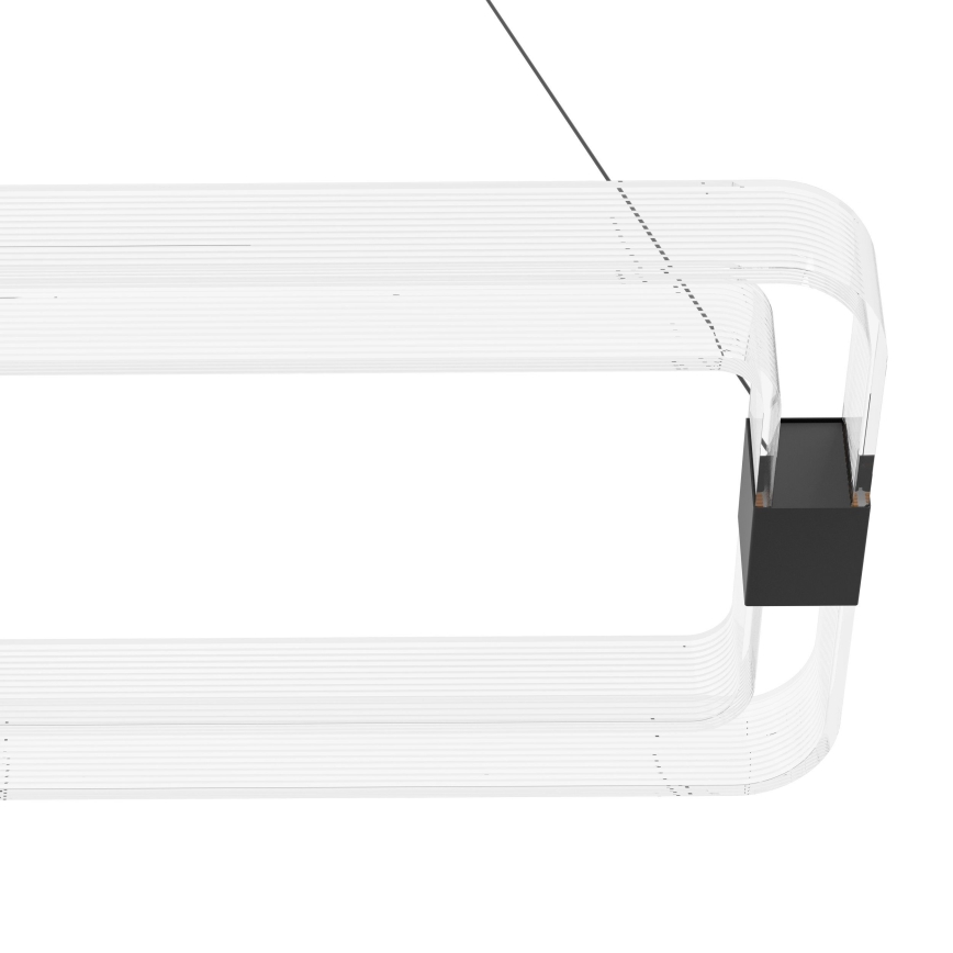 Eglo - LED Dimmable chandelier on a string LED/39,2W/230V 3000K black