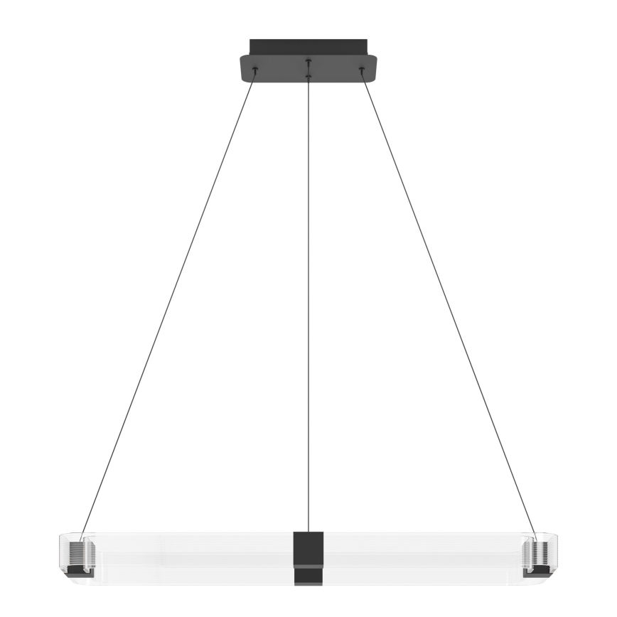 Eglo - LED Dimmable chandelier on a string LED/39,2W/230V 3000K black